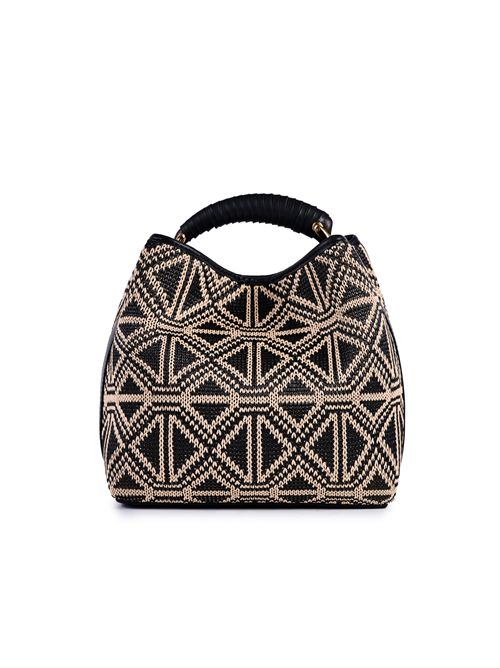 Borsa Coral Masai E02 Beige/Nero viamailbag | CORAL MASAIE02